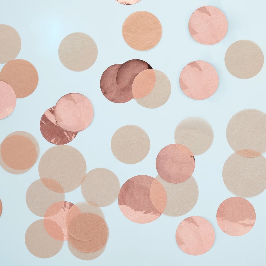 Confetti c/bar rock 'n' rose' jumbo 40g 85-65mm