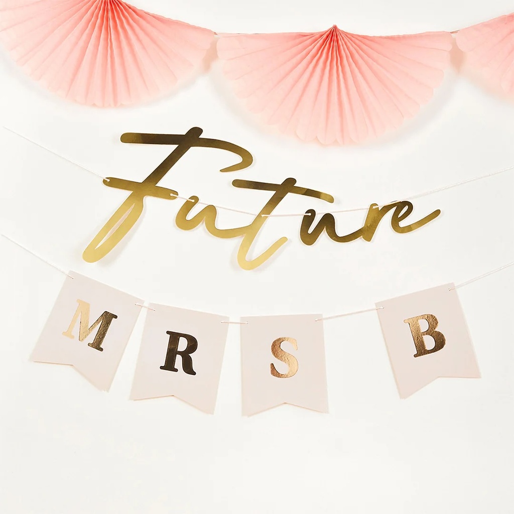Banner future mrs personalised W/Stk