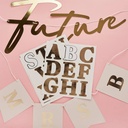 Banner future mrs personalised W/Stk