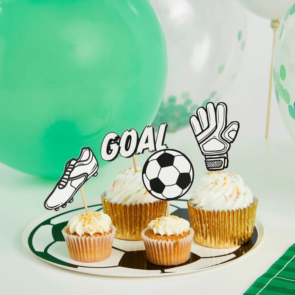 Picks football food picks set 12pcs