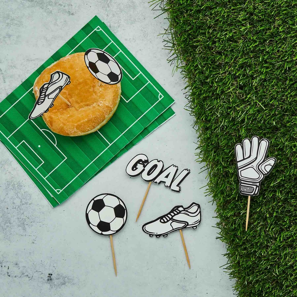 Picks football food picks set 12pcs