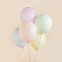 Ballons 12" pastel 5pk