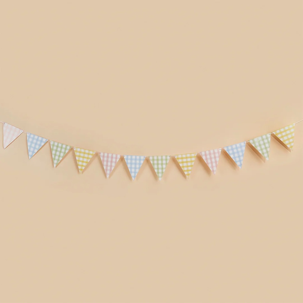 Bunting gingham  2.5m