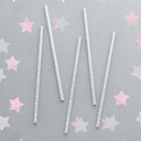 Gold Dot Paper Straws 20 pz
