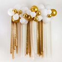 Ballon Bundle mr & mrs 12'' C/12
