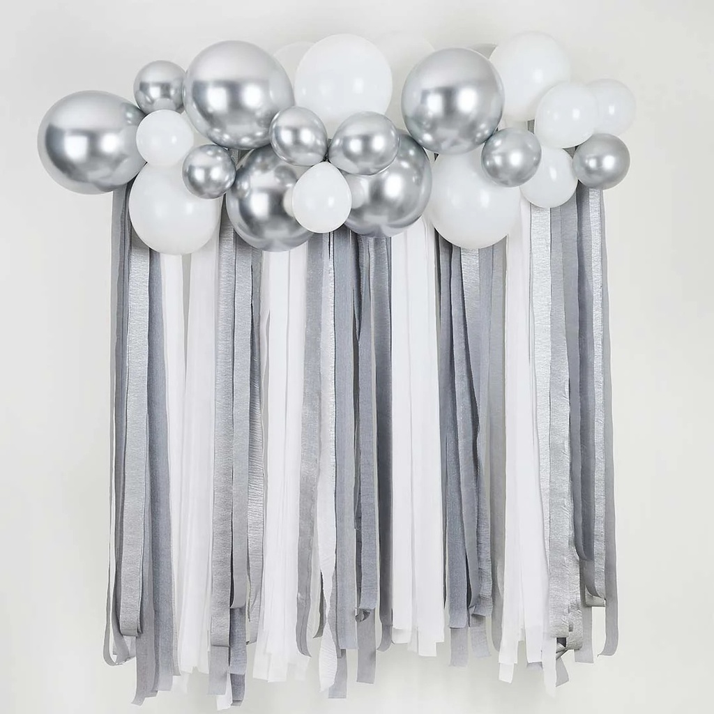 Ballon Bundle mr & mrs 12'' C/12