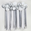 Ballon Bundle mr & mrs 12'' C/12