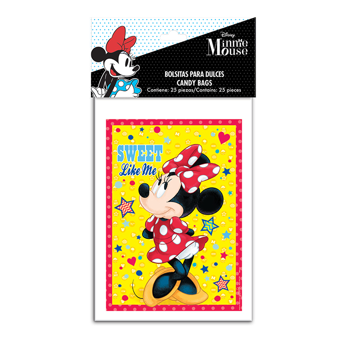Bolsa Dul Minnie Mouse Roja C/25