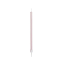 Candles & holders pink skinny C/12