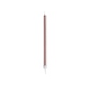 Candles & holders rose gold C/12