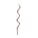Curly Candles rose gold C/12