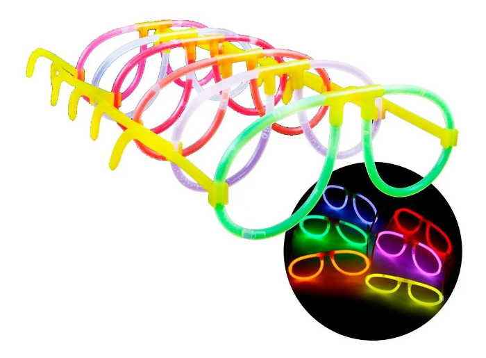 F Glow Lentes Neon Verde