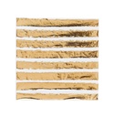 Serv. Gde Foil Gold Strp C/16