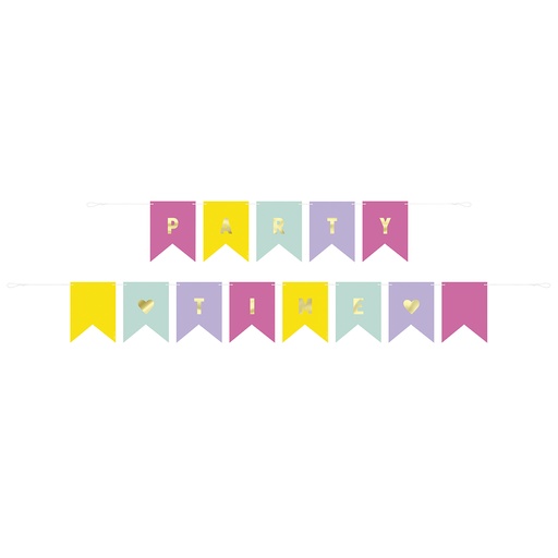 [P1.25598] Banner Pastel Gingham W/S