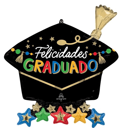 [CNV.47810/02] Grad Party Felicidades Graduado 28"
