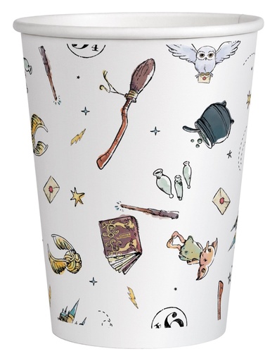 [P10.420/945] Vaso 9oz Harry Potter C/6
