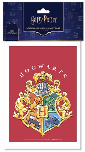 [P10.470/945] Bolsa Dul Lic Harry Potter C/25