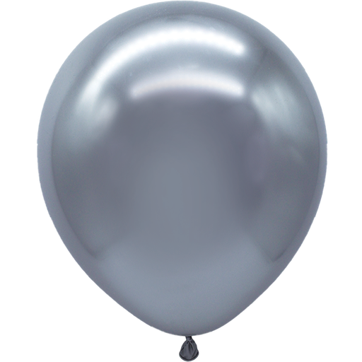 [P5.CB11PL] Latex Chrome 11" Plata 50 Pz