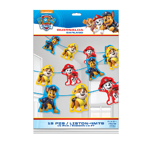 [P10.6085/727] Guirnalda Paw Patrol Niño