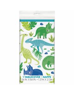 [P1.78313] Mantel Blue & Green Dinosaur