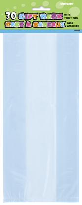 [P1.62033] Bolsa Celofan Azul Pastel C/30