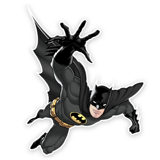 [6016/932] Adorno Movil Lic Batman Clásico