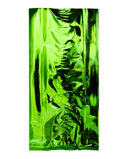 [P1.PEBC1] Bolsa Celofan Verde Metalizado C/25