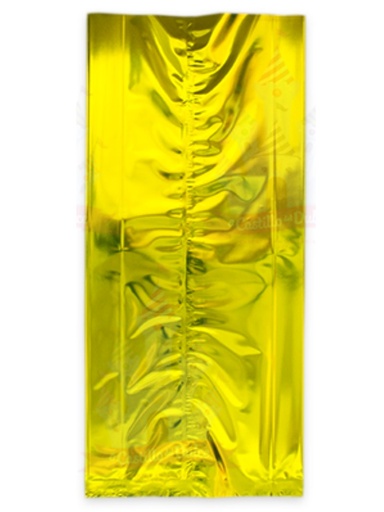 [P1.PEBC15] Bolsa Celofan Dorado Metalizado C/25