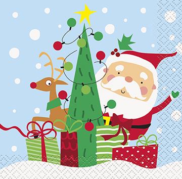[30.72861] Serv. Ch Colorful Santa C/16