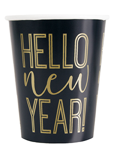 [P1.78136] Vaso 9oz Roaring New Years C/8