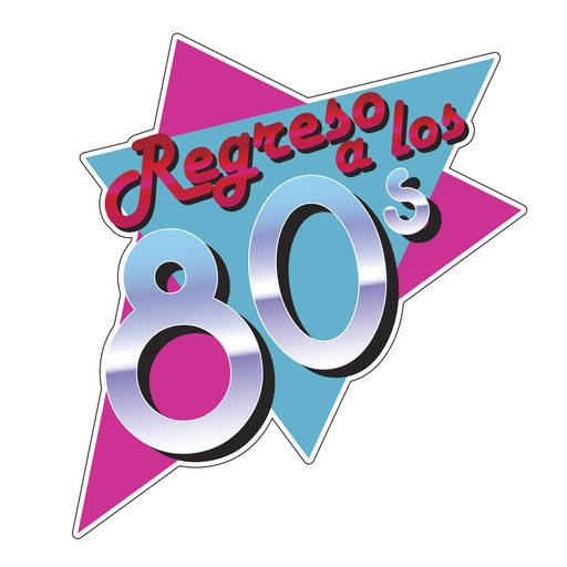 [50.5176/1] Decoración Fija 80's Party