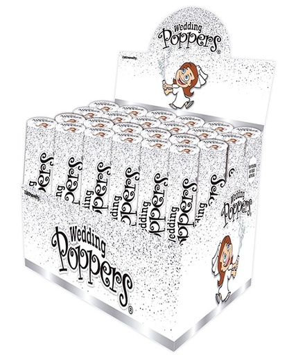 [50.5222/1] Party Popper 16cm Wedding