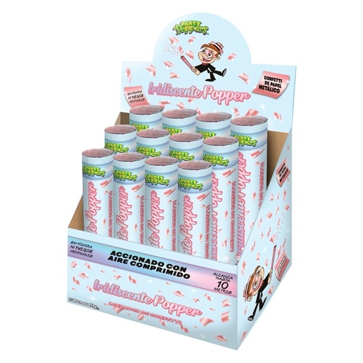 [50.5361/1] Party Popper 20cm Iridiscente