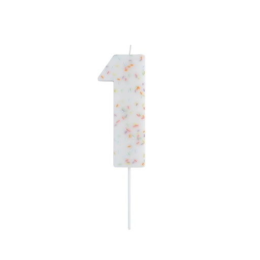 [P2.HBGP126] Candles giant pastel sprinkle no.1
