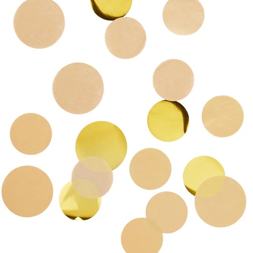 [P2.HBCB101] Confetti c/bar gold mine' jumbo disc