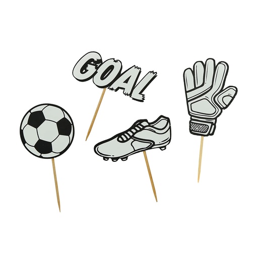 [P2.HBFB106] Football food picks set 12 pcs