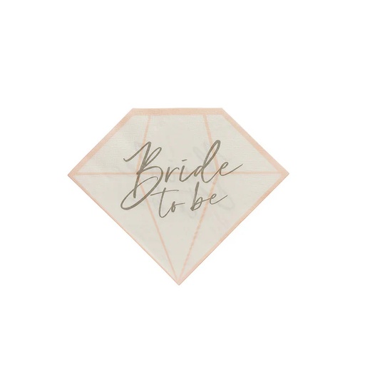[P2.HBBT106] Serv. Gde Shp diamond bride to be C/16