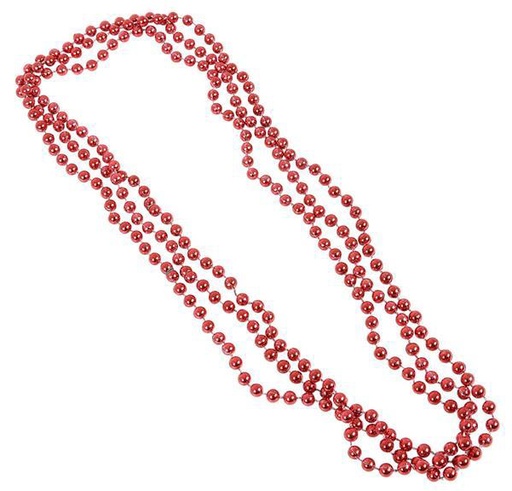 [FR.60.527] Collar Mardi Gras Rojo C/12