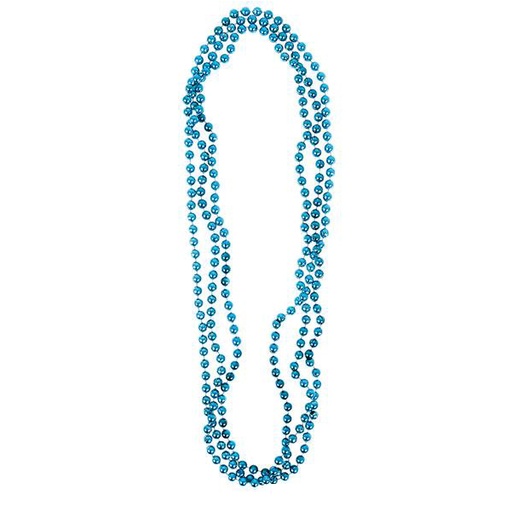 [FR.60.719] Collar Mardi Gras Turquesa C/12