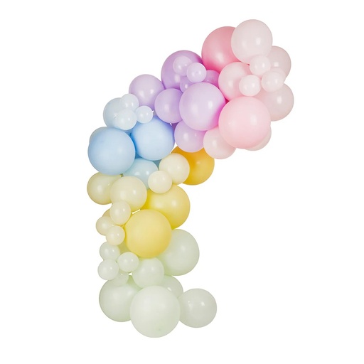 [P2.HBGP163] Pastel Balloon Arch 65 pack