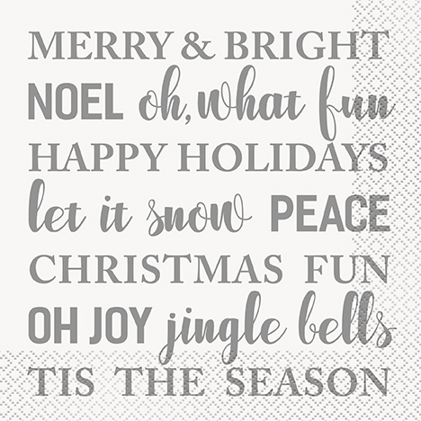 [P1.77122] Serv. Gde  Silver & Gold Snowflake C/16